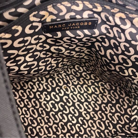 Marc Jacobs Collection Black Leather Large Tote Purse - Picture 7 of 7